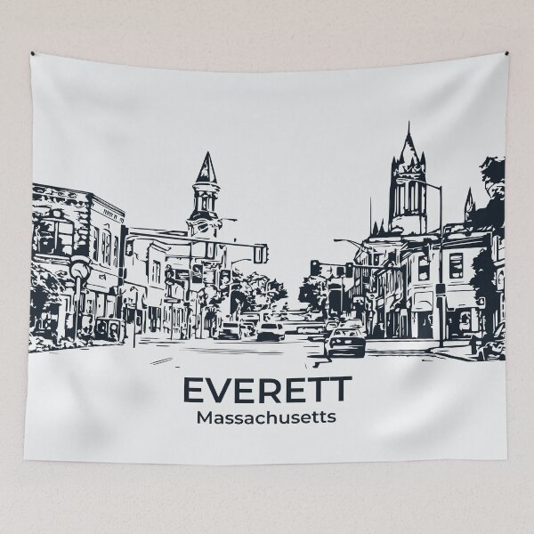 Item preview, Everett - Massachusetts designed and sold by Lakeric Cityscapes.