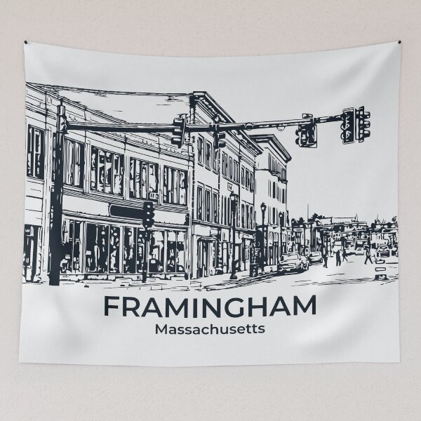 Item preview, Framingham - Massachusetts designed and sold by Lakeric Cityscapes.