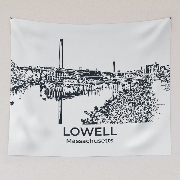 Item preview, Lowell - Massachusetts designed and sold by Lakeric Cityscapes.