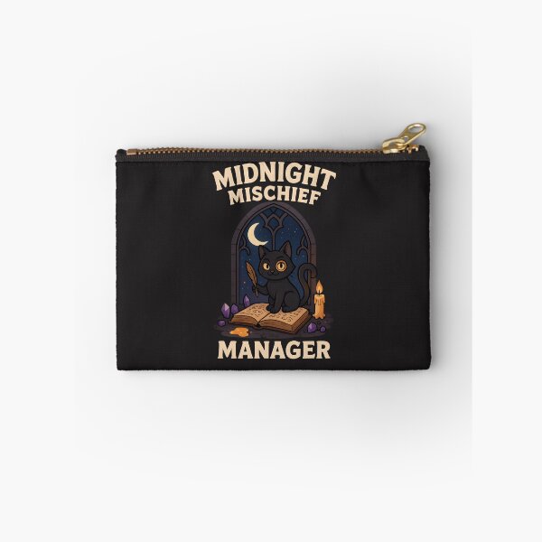Item preview, Cat Midnight Mischief Manager - Autumn & Halloween Series designed and sold by Mission Ready.