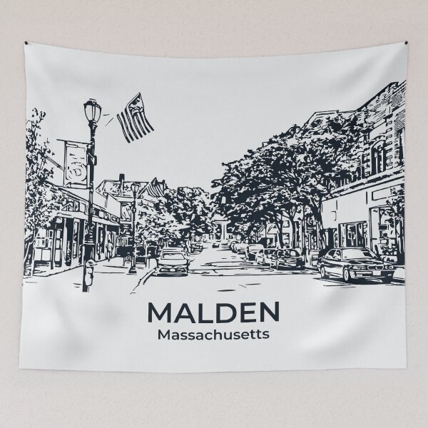 Item preview, Malden - Massachusetts designed and sold by Lakeric Cityscapes.