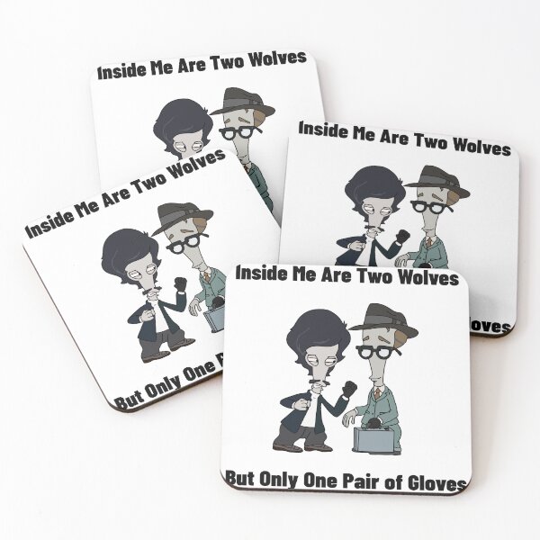 Item preview, Inside Me Are Two Wolves American Dad Roger Personas Deep Cut designed and sold by Number1StanMan.