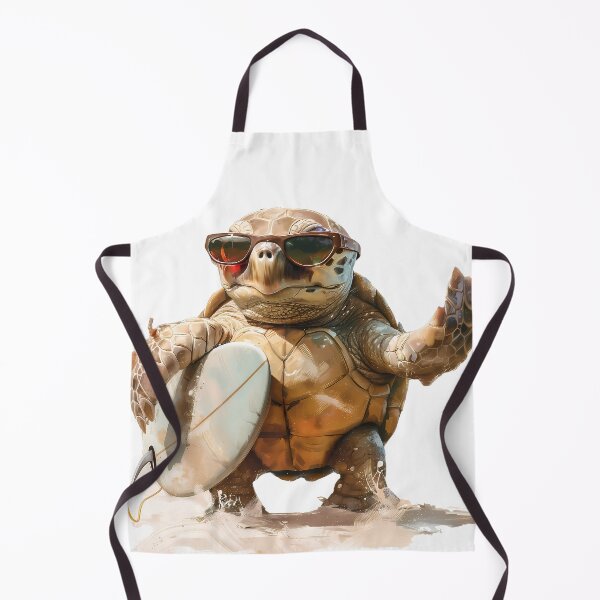 Item preview, Surf Turtle – Cool Sea Turtle with Sunglasses & Board designed and sold by Beachy Beasts.