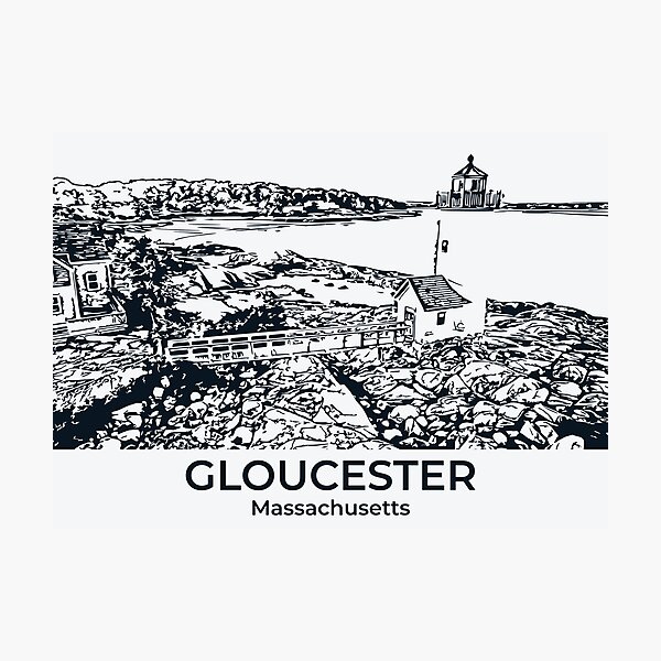 Artikelvorschau, Gloucester - Massachusetts entworfen und verkauft von Lakeric.