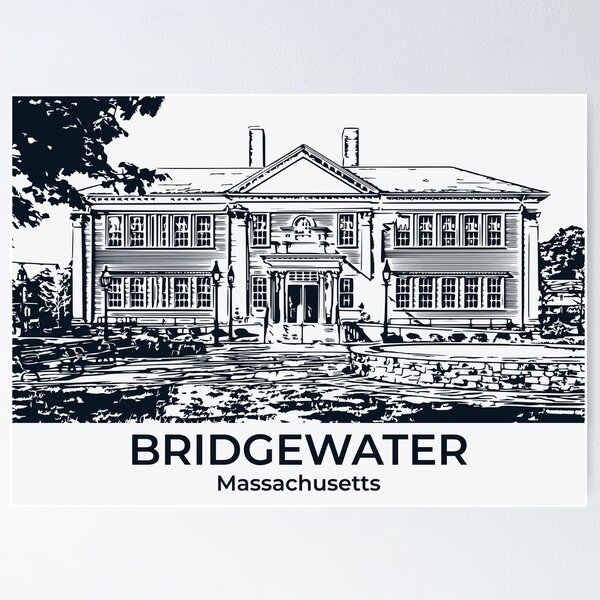 Item preview, Bridgewater - Massachusetts designed and sold by Lakeric Cityscapes.