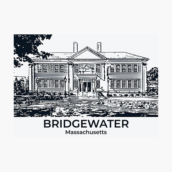 Item preview, Bridgewater - Massachusetts designed and sold by Lakeric Cityscapes.