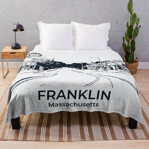 Artikelvorschau, Franklin - Massachusetts entworfen und verkauft von Lakeric Cityscapes.