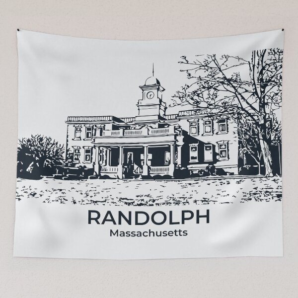 Item preview, Randolph - Massachusetts designed and sold by Lakeric Cityscapes.