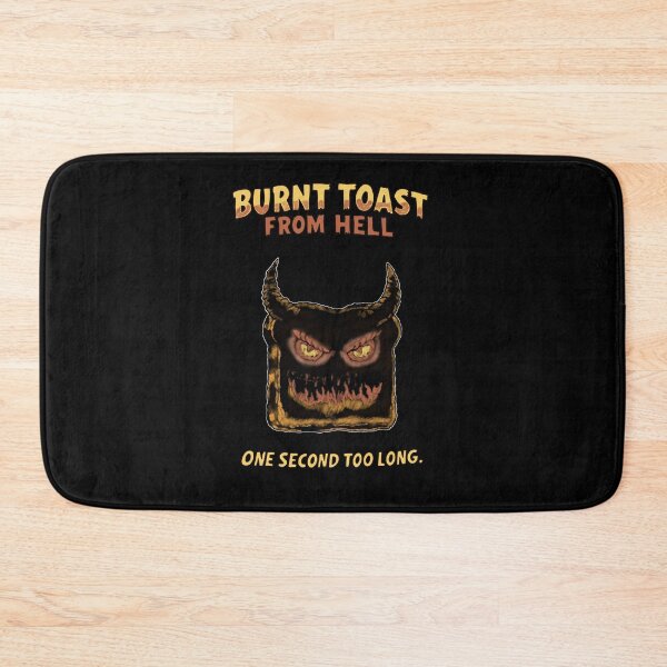 Item preview, Burnt Toast From Hell - Funny Evil Sourdough Horror Art designed and sold by Popstudio85.