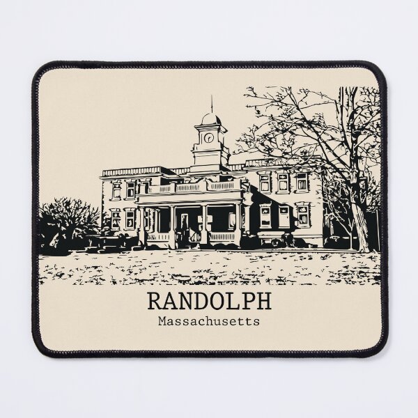 Item preview, Randolph - Massachusetts designed and sold by Lakeric Cityscapes.