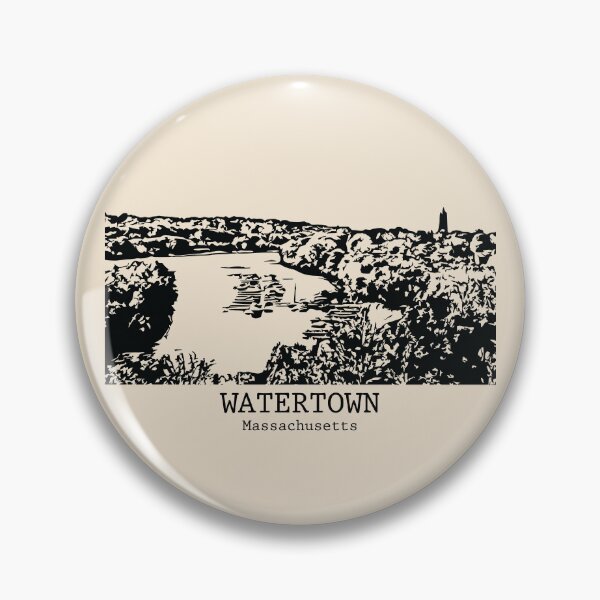 Item preview, Watertown - Massachusetts designed and sold by Lakeric Cityscapes.