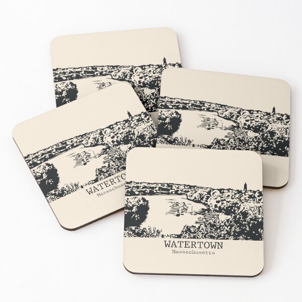 Item preview, Watertown - Massachusetts designed and sold by Lakeric Cityscapes.