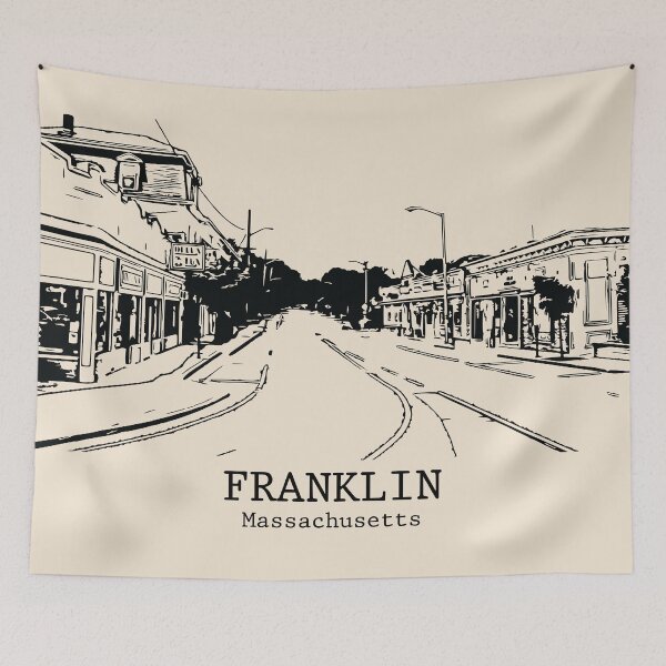 Item preview, Franklin - Massachusetts designed and sold by Lakeric Cityscapes.