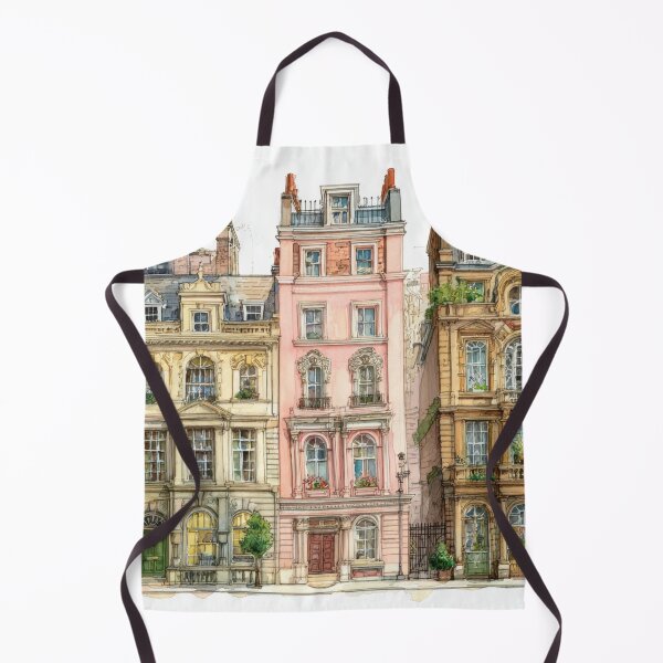 Item preview, Vivid buildings on a city streetBuildings of various colors sit close together on a city street. Each structure has unique designs and details on the facades. designed and sold by anytka.