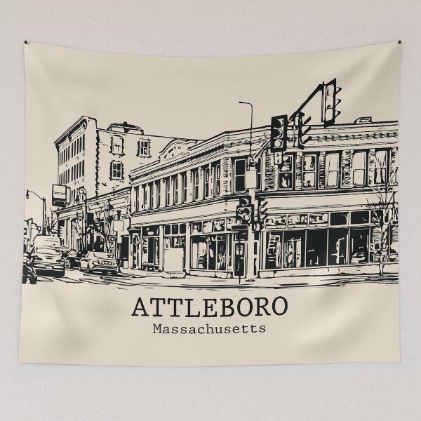 Item preview, Attleboro - Massachusetts designed and sold by Lakeric Cityscapes.