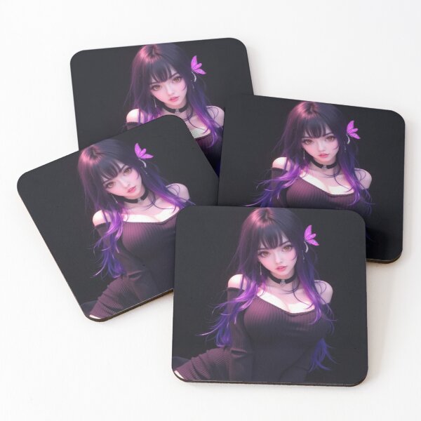Item preview, Addison | Butterfly Kisses Pretty Girl Art designed and sold by KasaHunterHarem.