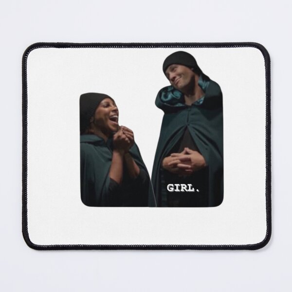 Item preview, Rob Rausch & Candiace Dillard Bassett "GIRL." The Traitors Turret Sticker designed and sold by theintentionalteacher.