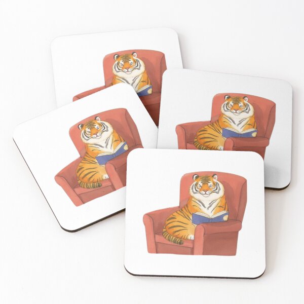 Item preview, Tiger Reading designed and sold by SampeyLauren.