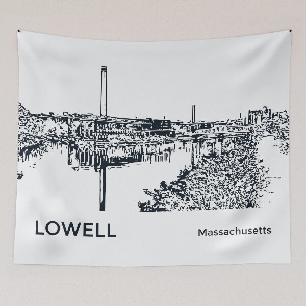 Item preview, Lowell Massachusetts designed and sold by Lakeric Cityscapes.