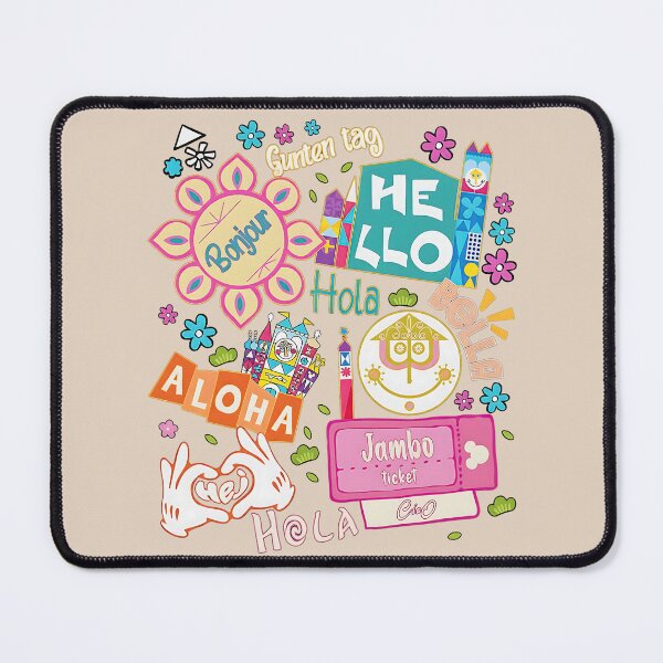 Item preview, Hello World Fantasy Language Graphic T-Shirt – Colorful Family Vacation Tee designed and sold by thudoando.