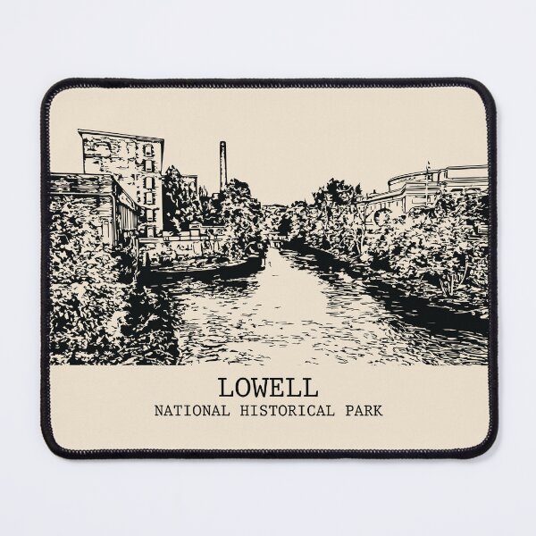 Item preview, Lowell National Historical Park designed and sold by Lakeric Cityscapes.