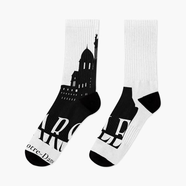 Item preview, Notre-Dame de la Garde Marseille, Minimalist French City Art, La Bonne Mère designed and sold by Bobraiis.