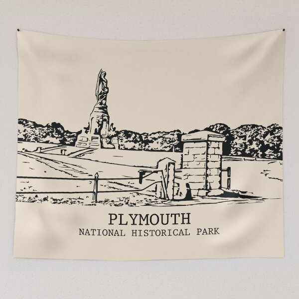 Item preview, Plymouth National Historic Park designed and sold by Lakeric Cityscapes.