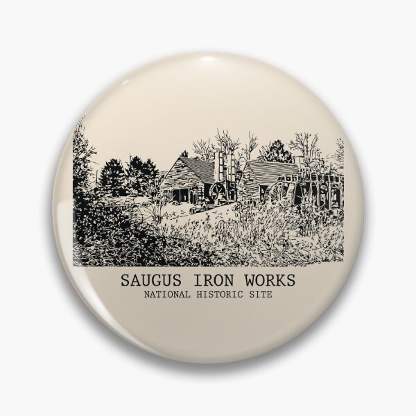 Artikelvorschau, Nationale historische Stätte Saugus Iron Works entworfen und verkauft von Lakeric.