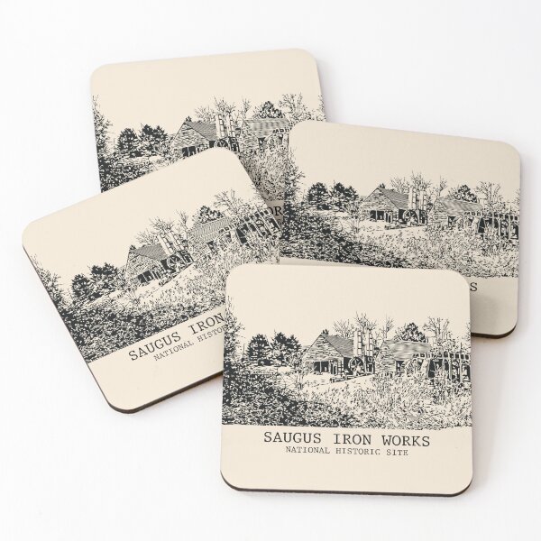 Item preview, Saugus Iron Works National Historic Site designed and sold by Lakeric Cityscapes.