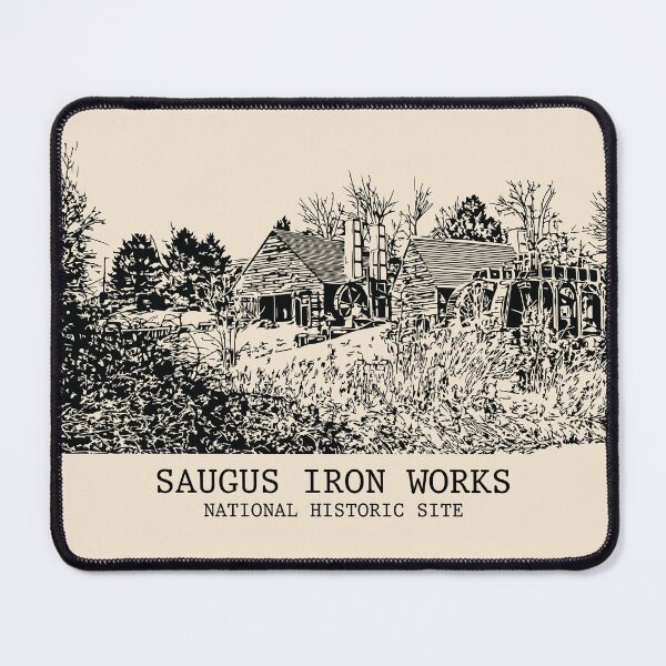 Item preview, Saugus Iron Works National Historic Site designed and sold by Lakeric Cityscapes.