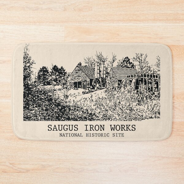 Item preview, Saugus Iron Works National Historic Site designed and sold by Lakeric.