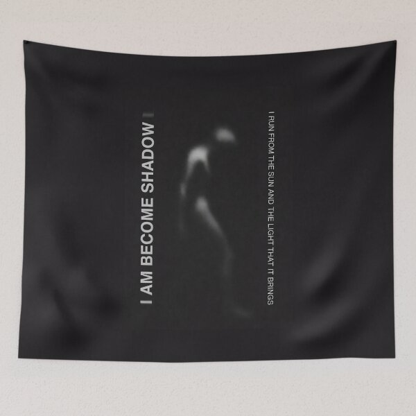 Item preview, I Am Become Shadow Ethereal Dark Silhouette Art designed and sold by SplashTastic.