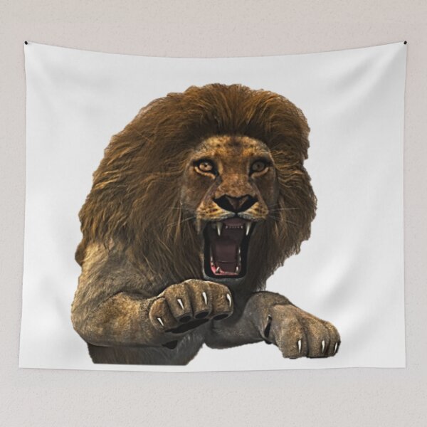 Item preview, Lion Illustration designed and sold by NoxLand.