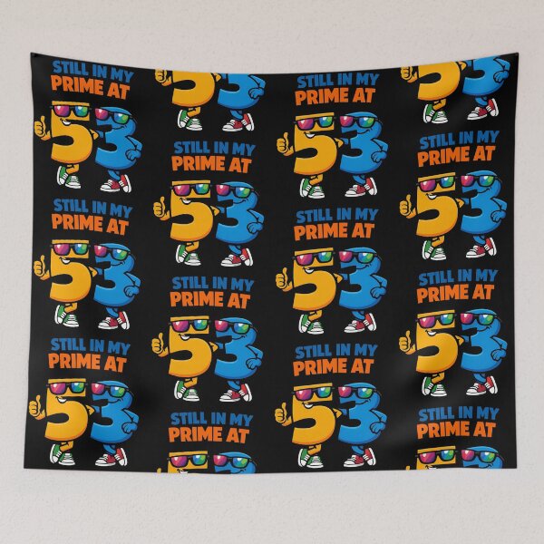 Item preview, Still In My Prime At 53 Funny Math Birthday Design designed and sold by TeeTimeTreasure.