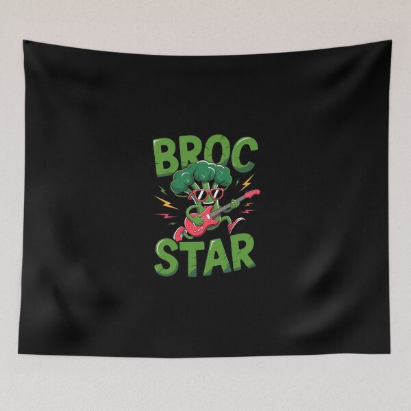 Item preview, Broc Star Funny Broccoli Puns Guitar Sunglasses designed and sold by vaxiek.