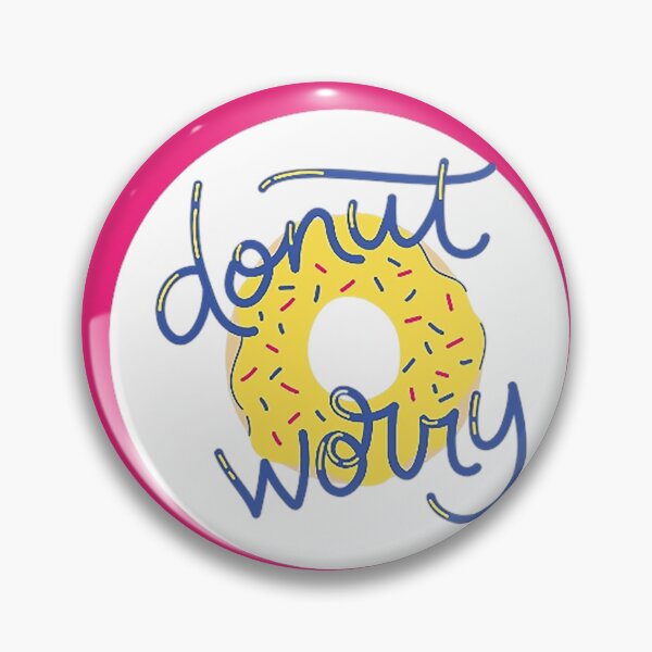 Item preview, Donut Worry Sprinkles Sticker designed and sold by artBullet.