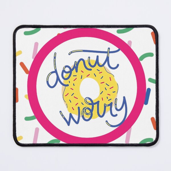 Item preview, Donut Worry Sprinkles Sticker designed and sold by artBullet.