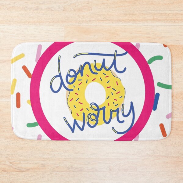 Item preview, Donut Worry Sprinkles Sticker designed and sold by artBullet.