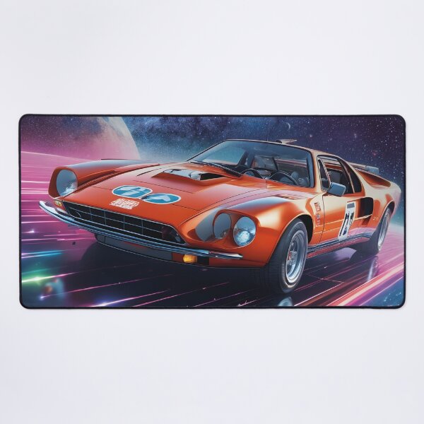 Item preview, Retro Space Racer – Galactic sports car in space designed and sold by Mauswohn.