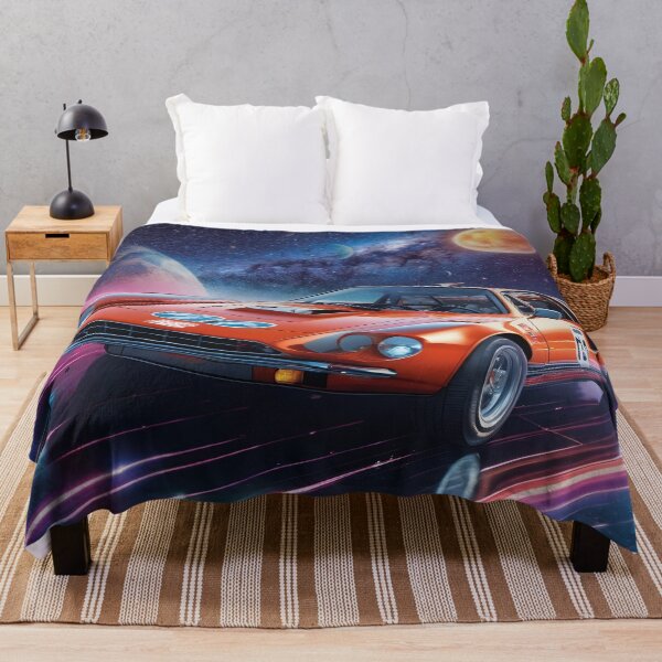 Item preview, Retro Space Racer – Galactic sports car in space designed and sold by Mauswohn.