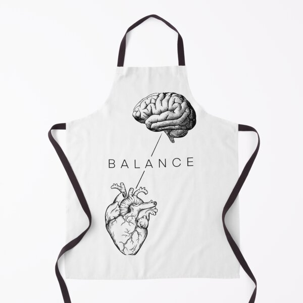 Item preview, Mind and Heart Balance Line Art designed and sold by fancy-to-shop.