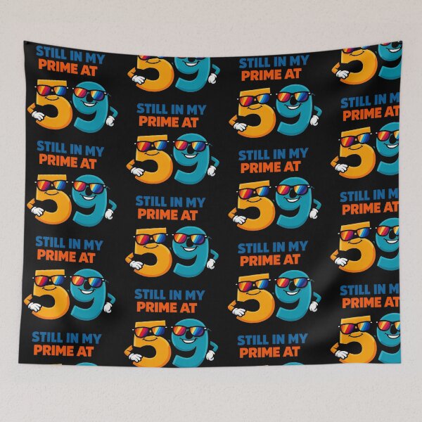 Item preview, Still In My Prime At 59 Funny Math Birthday Design designed and sold by TeeTimeTreasure.