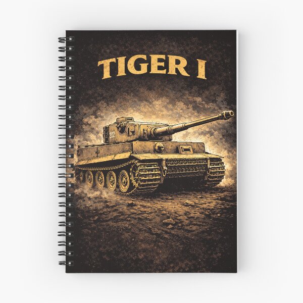 Item preview, Vintage Tiger 1 German WWII Tank Art designed and sold by Retr0Tshirts.