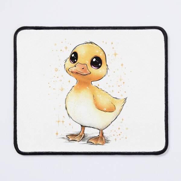 Item preview, Kawaii Duck – Cute Cartoon Duck Illustration designed and sold by CuteSquadStudio.