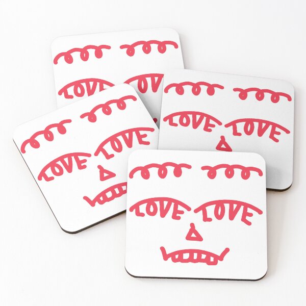 Item preview, Love Symbols Face – Neon Doodle Art designed and sold by felipemaldonadoart.