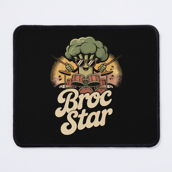 Item preview, Broc Star Funny Broccoli Puns Drums Sunglasses designed and sold by vaxiek.