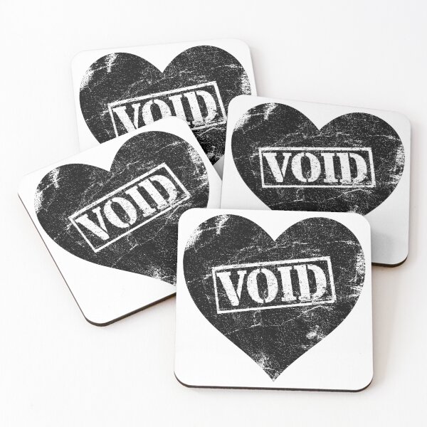 Item preview, Void Heart – Dark Grunge Emotional Statement designed and sold by VilnaArtPrints.