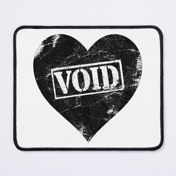 Item preview, Void Heart – Dark Grunge Emotional Statement designed and sold by VilnaArtPrints.