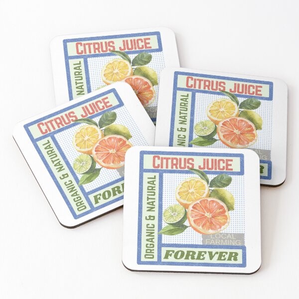 Item preview, Citrus Juice Organic and Natural Forever Vintage designed and sold by CreativeCrewApp.