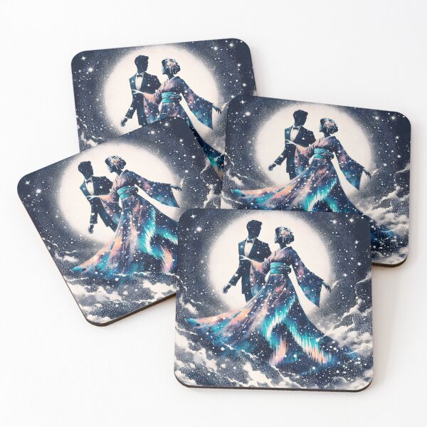 Item preview, Northern Lights Couple, Ai Generated Art  designed and sold by ACC .